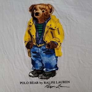 Ralph Lauren Yellow Jacket Polo Bear Tee